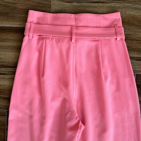 NWT Venus Straight Leg Belted Trousers in Pink, 2 - Picture 12 of 13